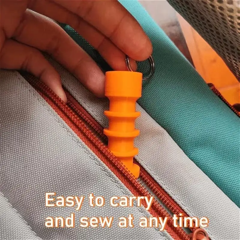 1 Set Tragbares Nähset, Mini-Schlüsselanhänger-Näh-Organizer für Reisen, zum Reparieren von Kleidung und Knöpfen, ohne Faden, Nadeln nicht enthalten. – Detail 3