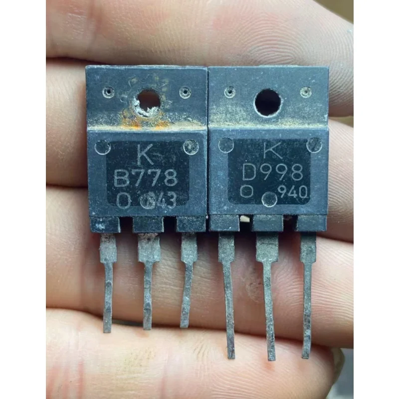 5Pcs Original Disassembled B688 D718 B778 D998 B817 D1047 2Sb688 2Sd718 2Sb778 2Sd998 2Sb817 2Sd1047 High-Power Audio Amplifier Paired Transistors