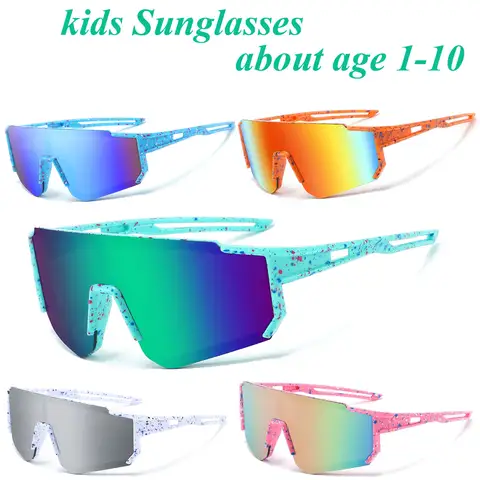 Boys and Girls Sunglasses Fashion Outdoor Baseball Softball Fishing Hiking Goggles Cycling Sun Glasses Youth Sport Eyewear