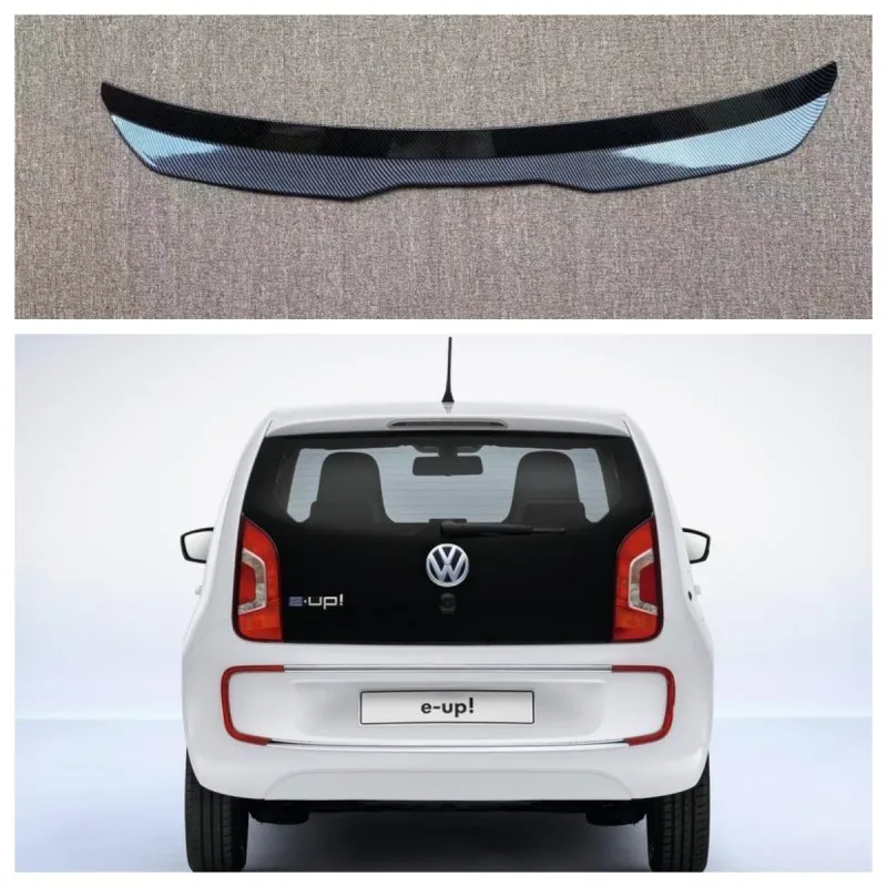 Fit For Volkswagen VW UP e-UP R-Line ABS Plastic External Rear Spoiler Trunk Boot Tail Wing Spoiler Car Accessories