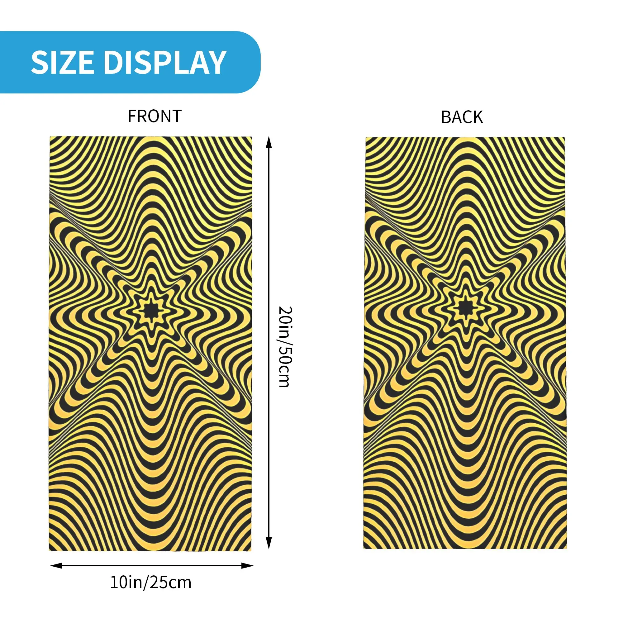Swirl stripe color block print13 Bandana  Cover Club   Face Mask  Running  Adult Winter  Neckerchief