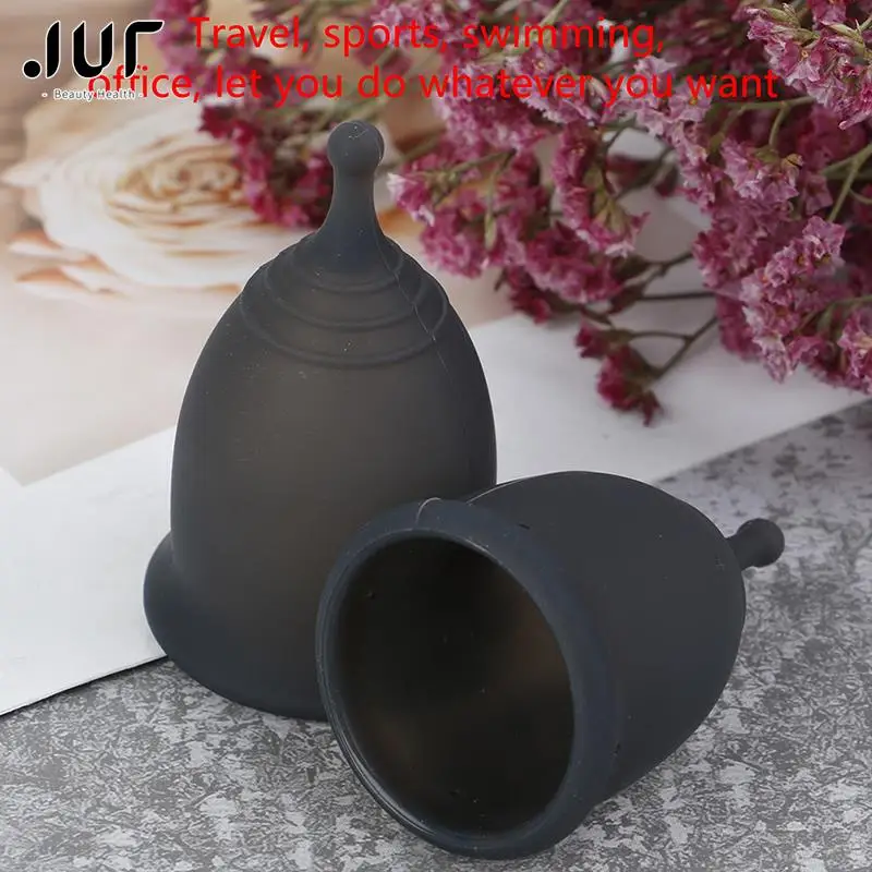 1PCS Menstrual Cup For Women Feminine Hygiene Medical 100% Silicone Cup Menstrual Reusable Lady Cup Collector Menstrual