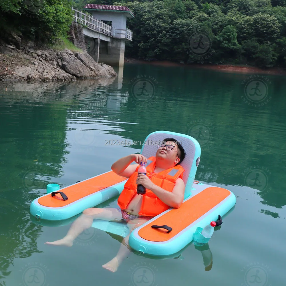 

2024 NEW Style Luxurious Comfortable Water Chair Inflatable Water Hammock Floating Chair For Single
