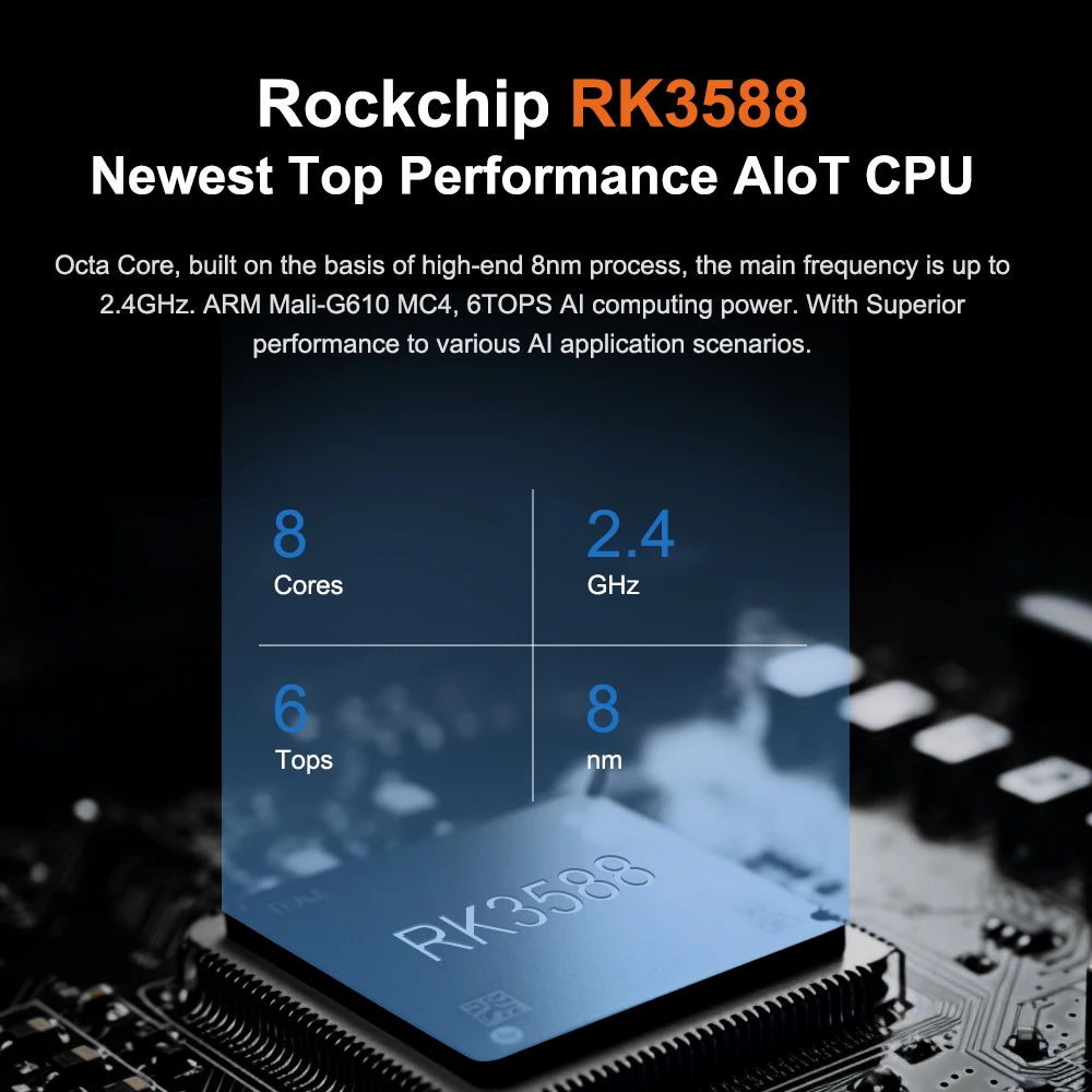 Liontron 팬리스 산업용 미니 PC 컴퓨터, Rockchip RK3588 DDR4 2 LAN GPIO mPCIE 4G LTE LVDS HDMI 와이파이 6 안드로이드 리눅스