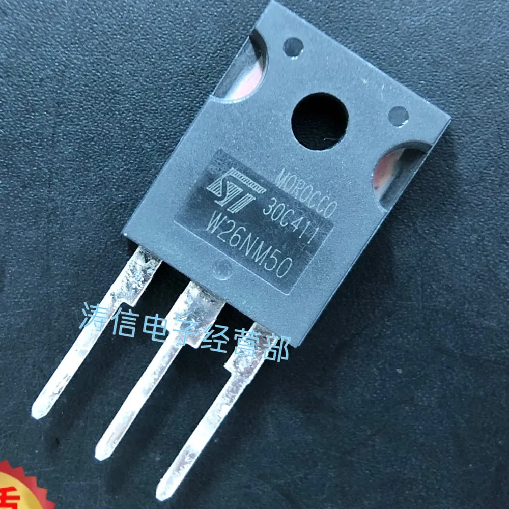 10PCS/Lot STW26NM50 W26NM50  MOS TO-247 26A500VBest Quality Imported OriginalFast Shipping