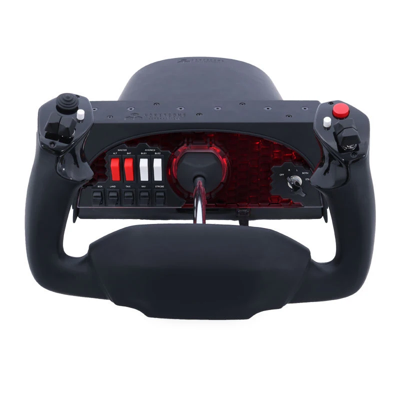 YOKE-PC Version Joystick Alpha Flight Game Simulation Joystick for Honeycomb ，New Flight Controller