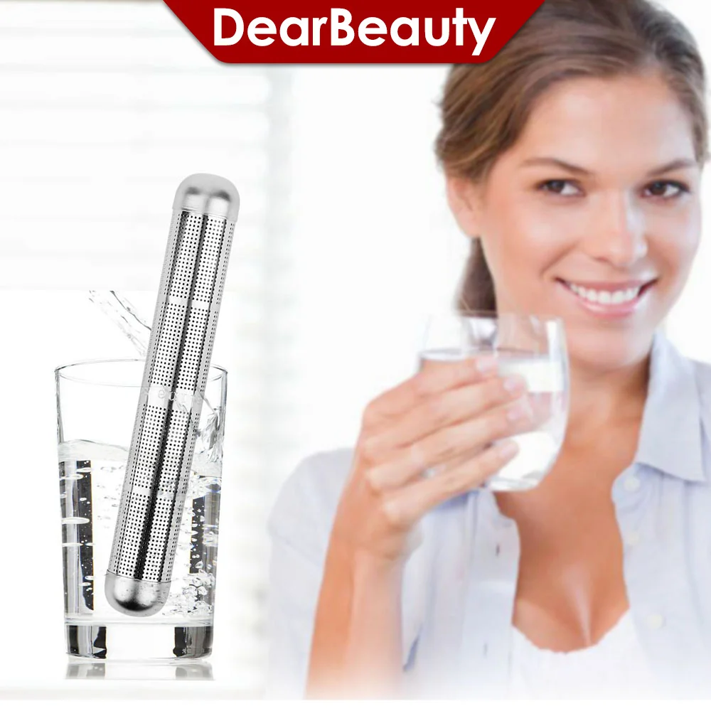 Water Drinking Alkaline Water Stick Hydrogen Negative Ion Ionizer PH Minerals Wand Purifier Filter Treatments Massager