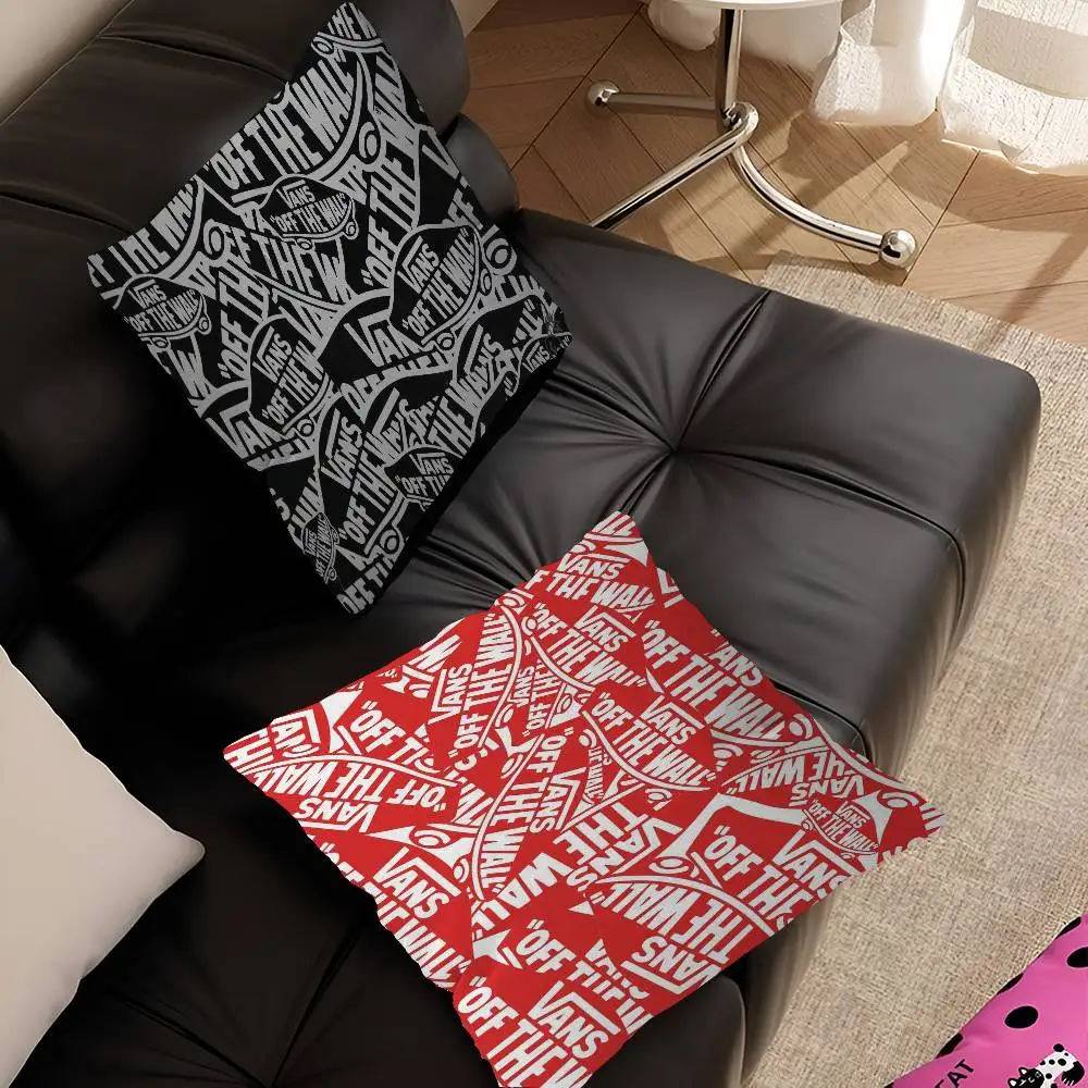 Fashion V-VANS Pillow Cover Sofa Cushion Cover Home Room Decoration Children Gift