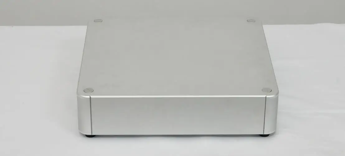 원형 전체 알루미늄 섀시, DIY 하이파이 오디오 앰프 케이스, 프리 앰프 인클로저, BZ3207R