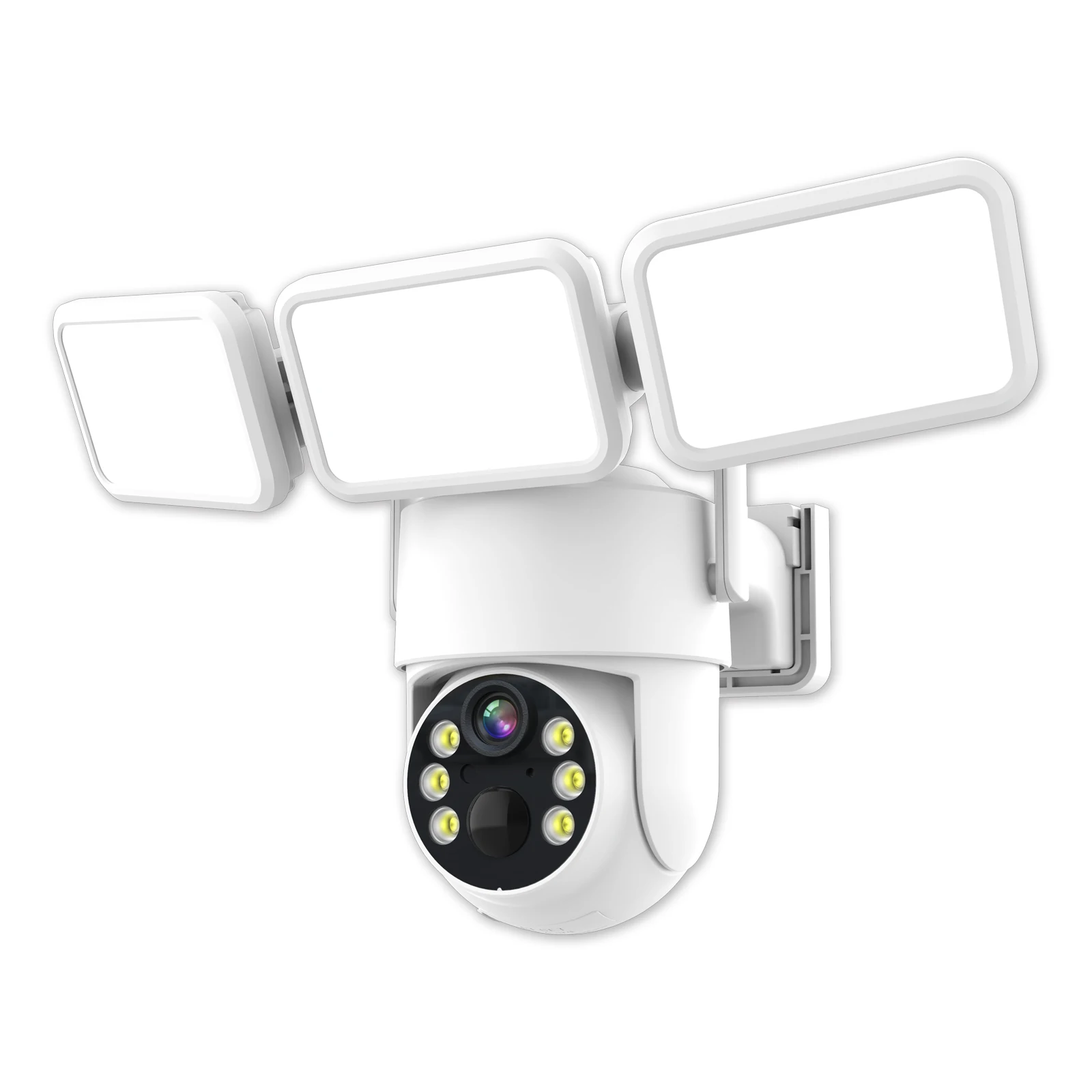 

3MP HD полноцветная камера ночного видения умный дом безопасности WIFI камера видеонаблюдения садовый светильник PIR PTZ камера для улицы