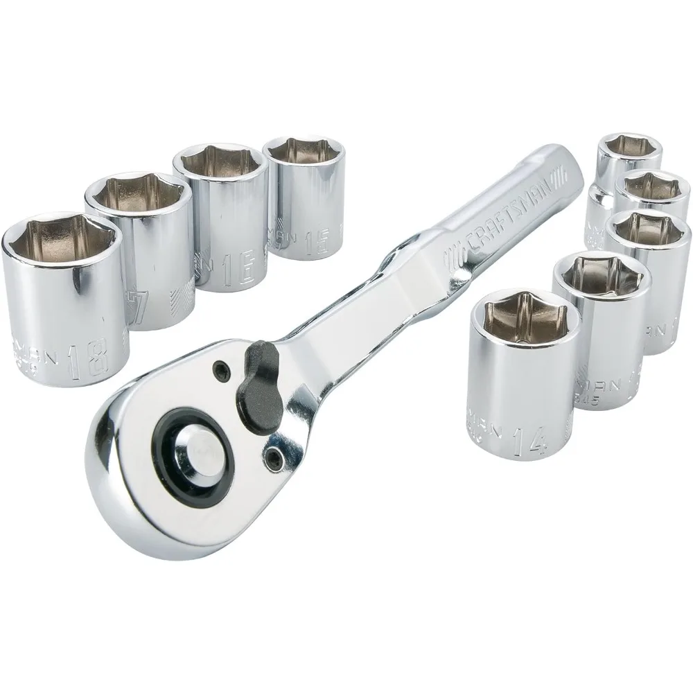 

Набор инструментов для станков, трещотка с 72 зубьями: позволяет производить колебания на 5 градусов. Набор метрических инструментов, привод 3/8 дюйма, 10 предметов.