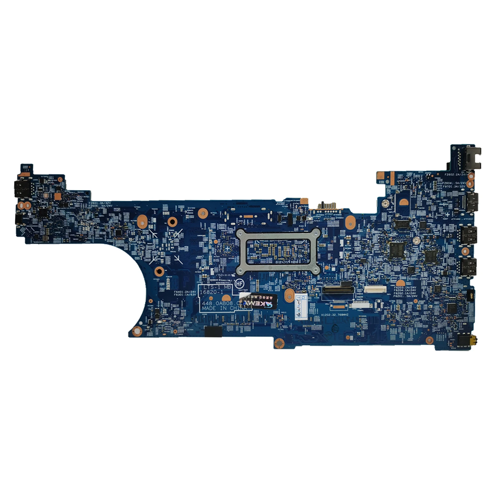 For LENOVO P51S T570 Notebook Mainboard 16820-1 with I5 i7 6th Gen CPU 01ER445 01ER461 Laptop Motherboard Full Tested