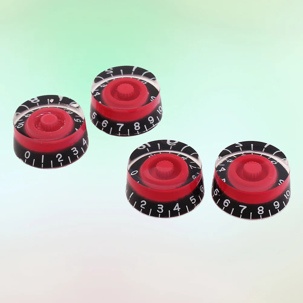 

4 Pcs Effect Pedal Knobs Amplifier High Quality Guitar for Durable Replacement Parts