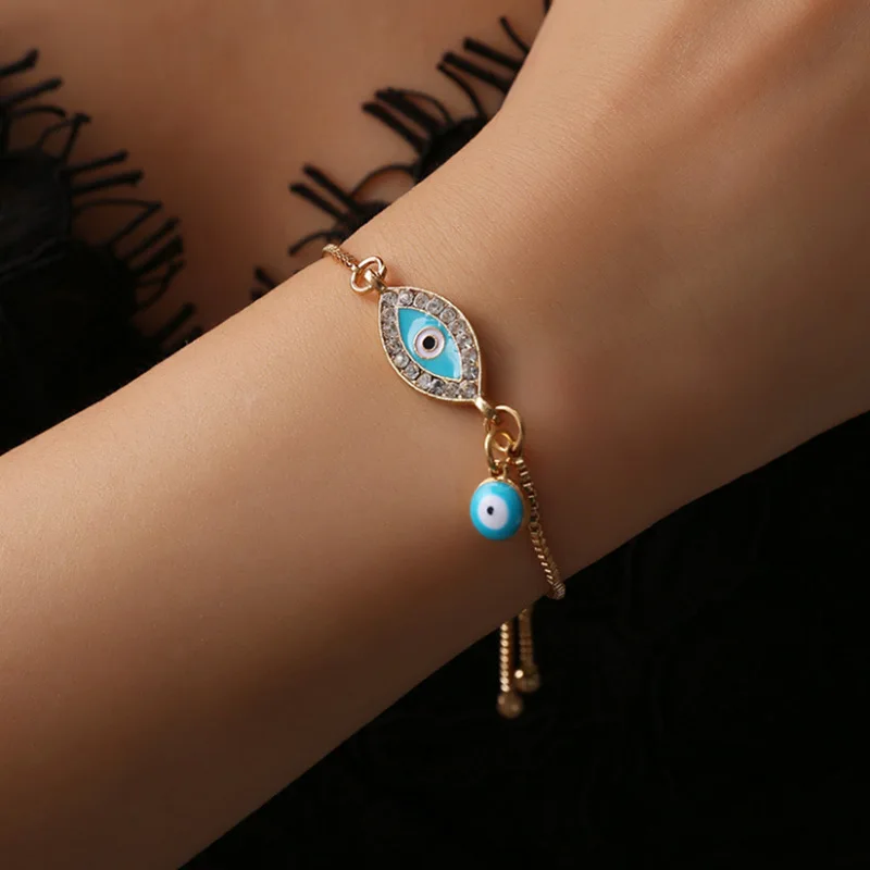 Personality CreativityShiny Devil's Eye Bracelet Exotic Ethnic Style Eye Bracelet