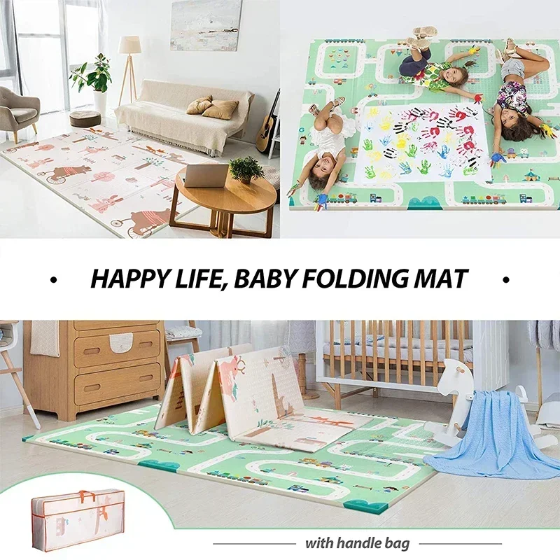 XPE Mat Play Mat Toys For Children Nursery Crawling Pad Folding Mat Baby Carpet Game Playmats Educational Toy Gift