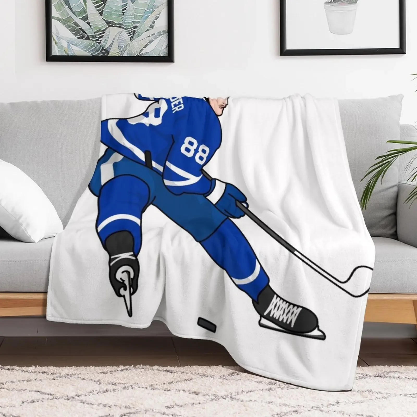 Nylander number 88 Throw Blanket Luxury Hair Blankets