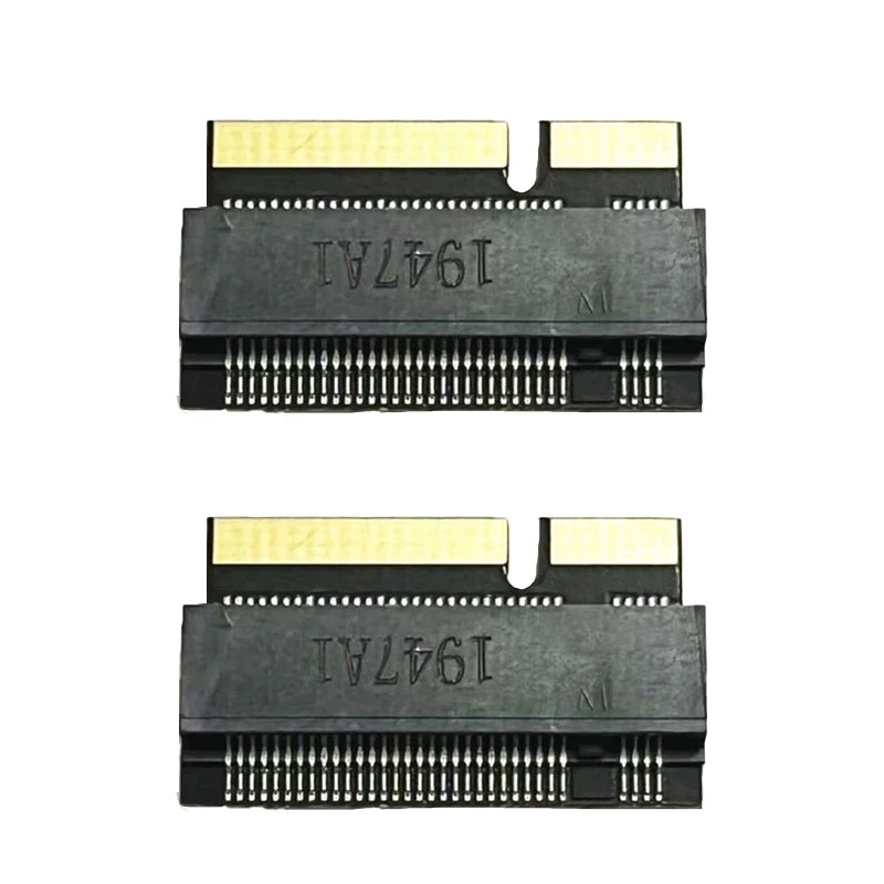 Carte adaptateur de disque dur M.2 Ngff vers version 2012 pour Apple Pro, carte de transfert de disque dur, noir, A1425, A1398, 2 pièces