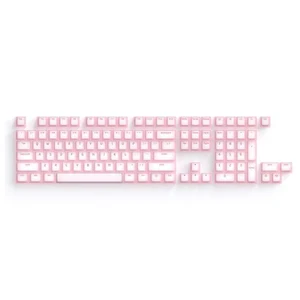 Nogi Cherry Profil Penutup Tombol Silikon ABS Putih Hitam Sakura Pep Sangat Peri untuk Keyboard Gh60 Poker 87 TKL 104 ANSI Xd64 Bm60 Xd68 12 keycaps penjualan terbaik hitam - №