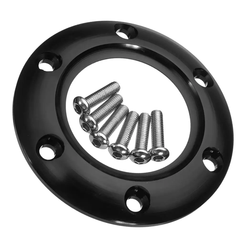 70x70x30mm Steering Wheel Horn Ring Plastic Durable Center Ring for Classic Steering Wheels for Cars