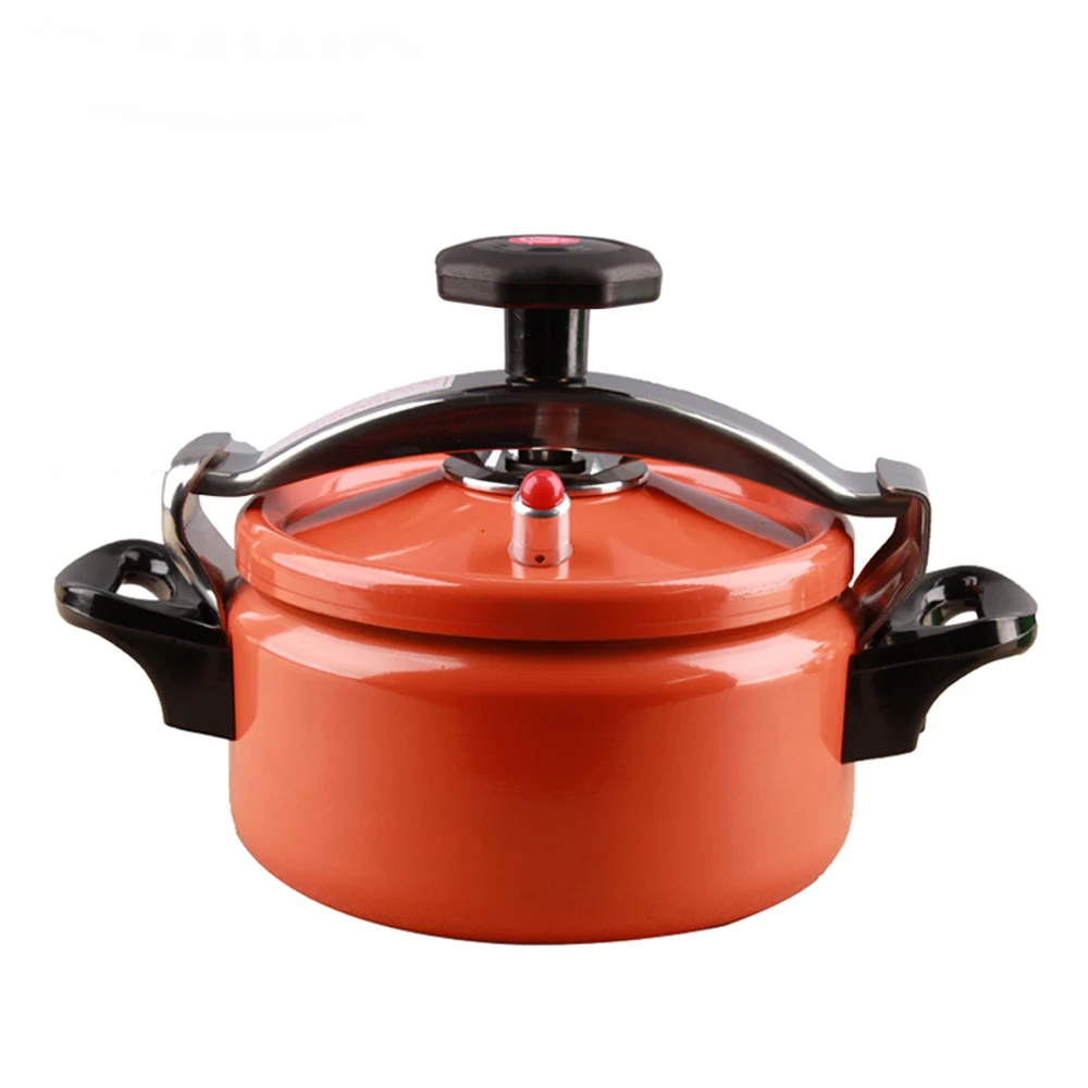 2/3L Kitchen Pressure Cooker Aluminum Soup Pot Portable Cooking Pot Outdoor Camping Cookware For Induction cooker Gas Stove