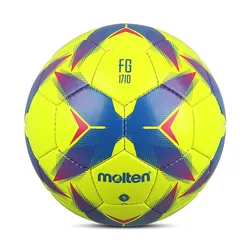 Molten-balón de fútbol F5R1710 Original, puntada a mano, tamaño estándar oficial 4/5, cuero TPU suave para adultos y niños, tren interior y exterior