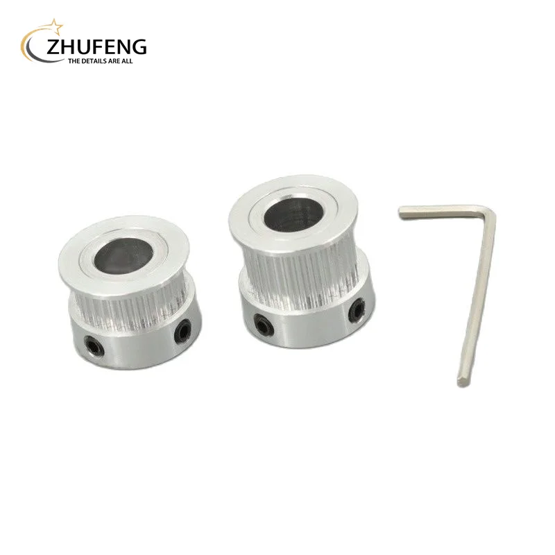 3D Printer Parts GT2 Timing Pulley 2GT 30 Tooth Teeth Bore 10/12/12.7/14/15mm Synchronous Wheels for Width 6/10mm Belt