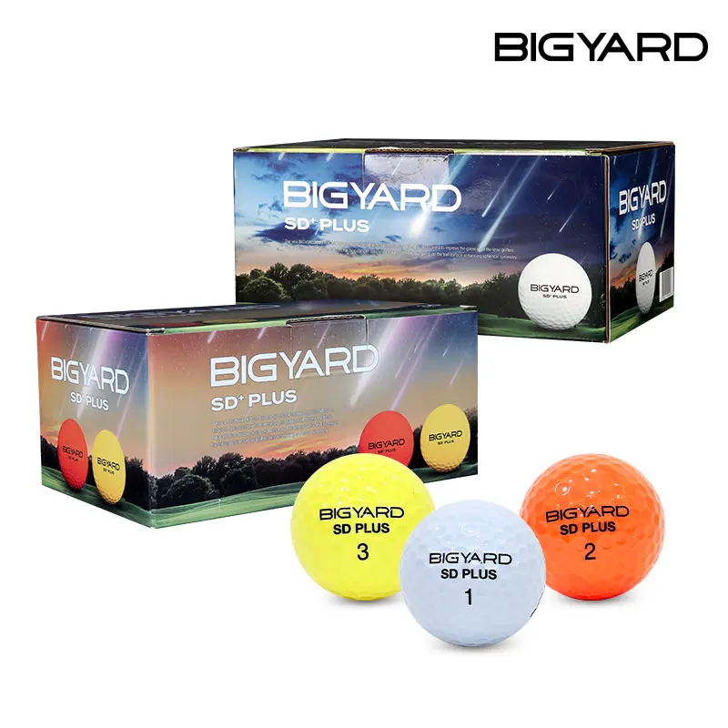 [Nexen Geniate] 25 Years Big Yard SD + PLUS 30 ELECTRIC Package Golf BALL_2 Pice