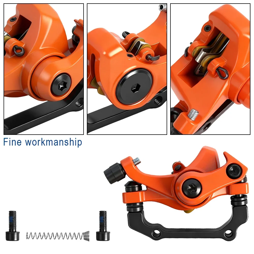 Bremshebel-Zubehör für Kugoo Kirin G4 Kukirin G4 Elektroroller: Handbremshebel, Scheibenbremse, Bremsbeläge – Detail 5