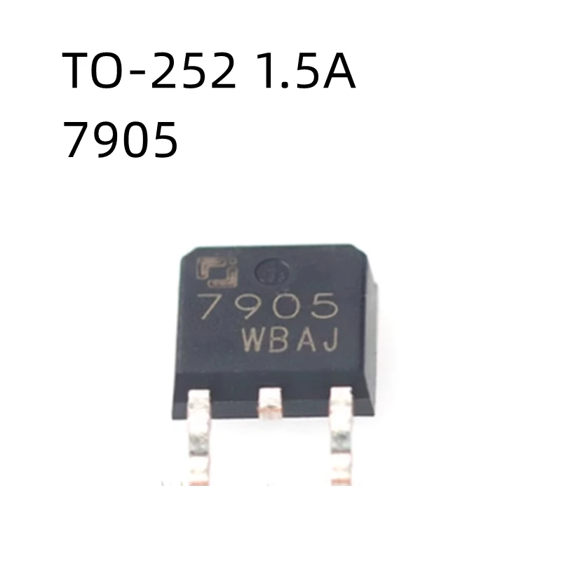 

50PCS CJ7905 patch TO-252 1.5A linear regulator LDO chip IC 7905