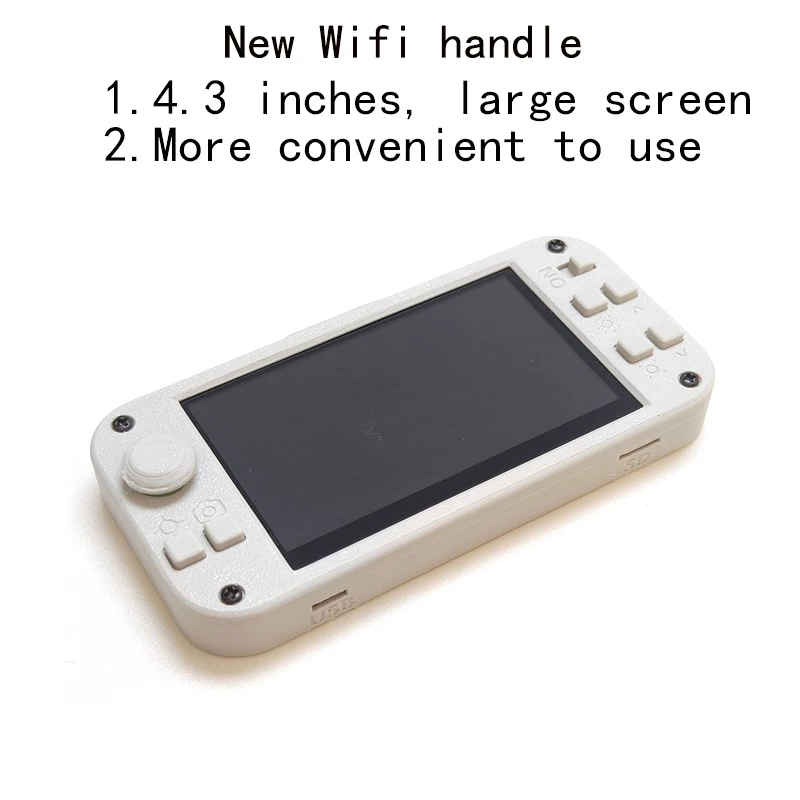 Wifi Video Handle for Pipeline Inspection Wireless Video Car Track RC Tank with Camera ESP32 Scanning Code Networking DIY Toys