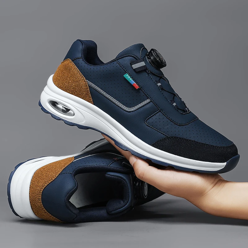 Men's Trendy Sports Shoes Lightweight Breathable Modern Non Slip Shoes Suede Detailing Outdoor Stylish Daily Wear Men Sneakers