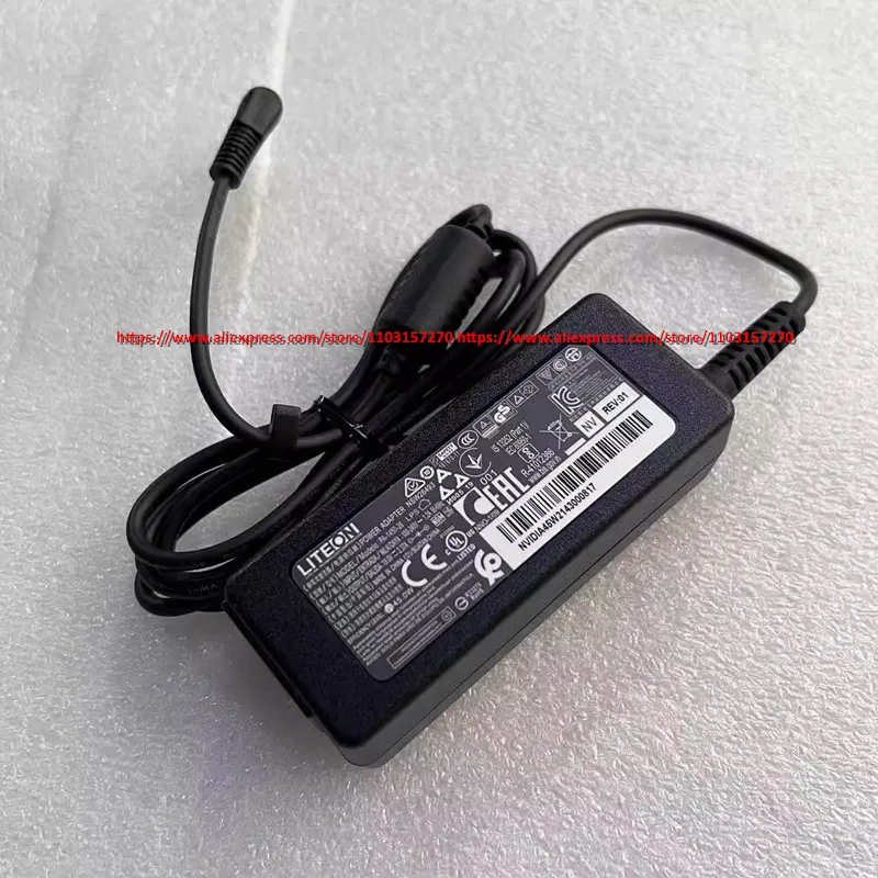 حقيقي Liteon PA-1450-26 تحويل التيار الكهربائي 19 فولت 2.37A شاحن الكمبيوتر المحمول ل MACHENIKE Thunderobot 45 واط محول التيار المتردد 4.8*1.7 مللي متر