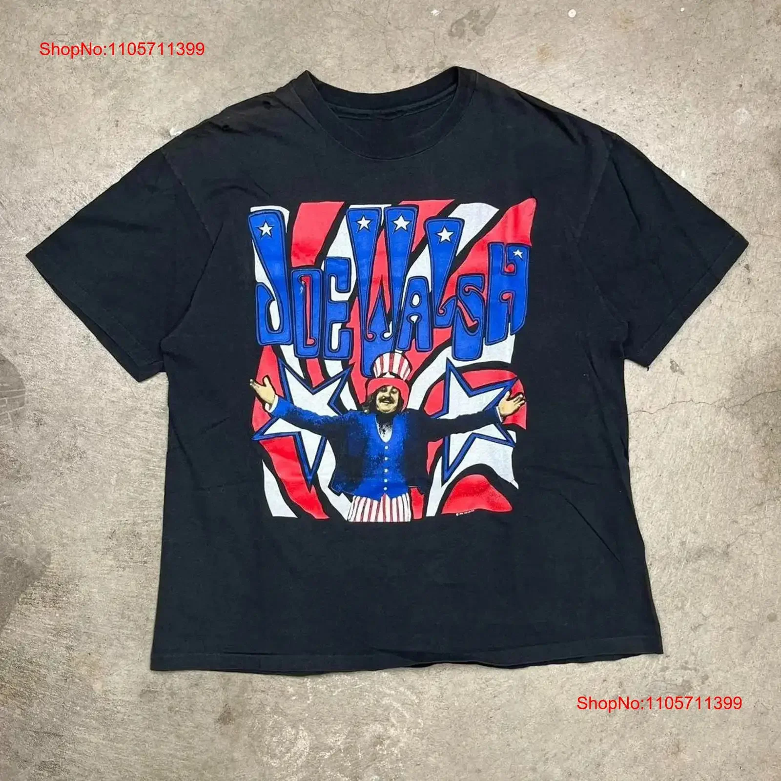 Vtg Joe Walsh Vote For Me T shirt Size S to 5XL long or short sleeves vintage Washed Stretched Top For Everyday Wear Versatile