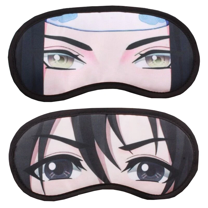 Grandmaster of Demonic Cultivation,Mo dao zu shi, Anime Shade Eye Patch, Soft Sleeping Blindfold, Eyes Mask Cover, Cosplay Props