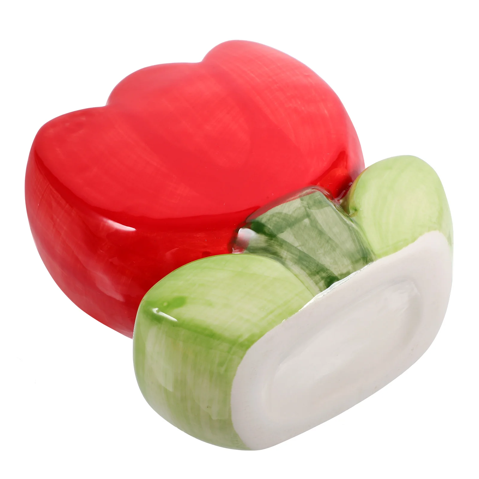 

Desk Organizer Pen Holder Ceramic Tulip Flower Shape Stationery Storage Container Decor