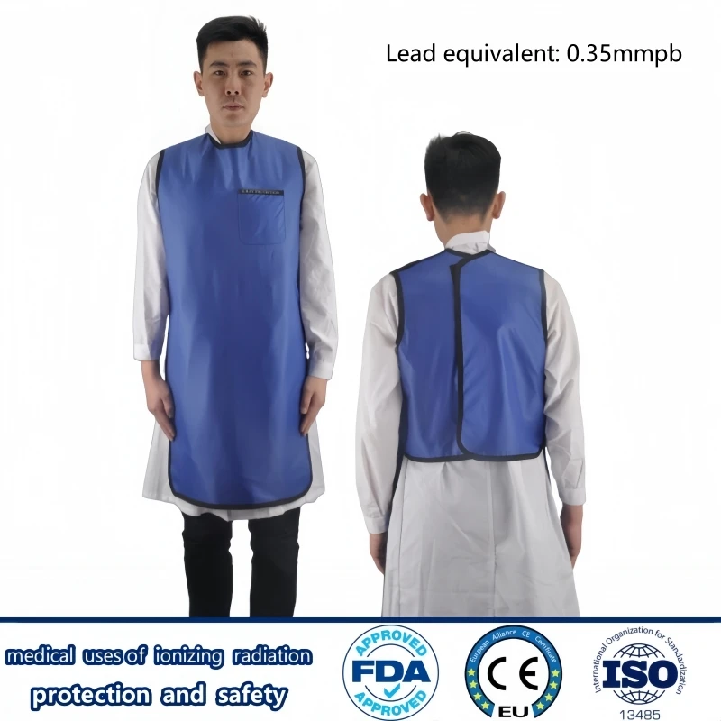 

X-ray radiation protective 0.35mmpb long lead vest radiology department radiological protection long lead vest overcoat