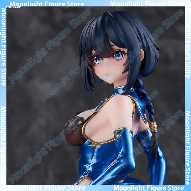 

В наличии AniMester блестящая новинка Cheongsam Lady.Ver 1/6 аниме статуя фигурка игрушка подарочная модель коллекция для девочек