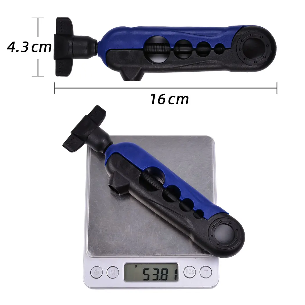 Mini tragbarer Universal-Angelschnurspuler, Zubehör, verstellbar für verschiedene Größen, Ruten-Spulenwickler, Spulenbrett, Schnurspule – Detail 6