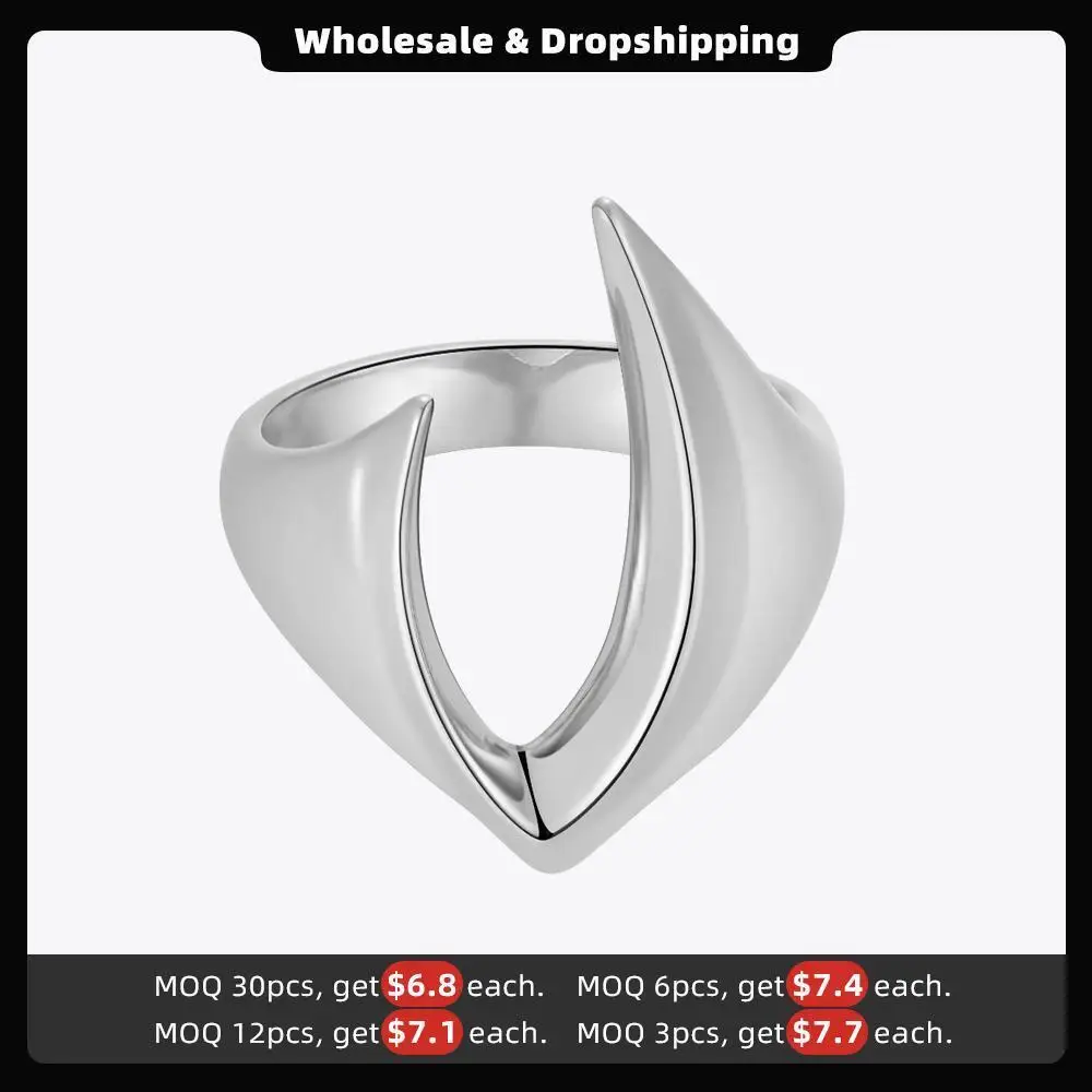 ENFASHION New In Rings For Women Bague Femme Blade Ring 2022 Goth 18K Gold Plated Punk Fashion Jewelry Graduation Party R224171