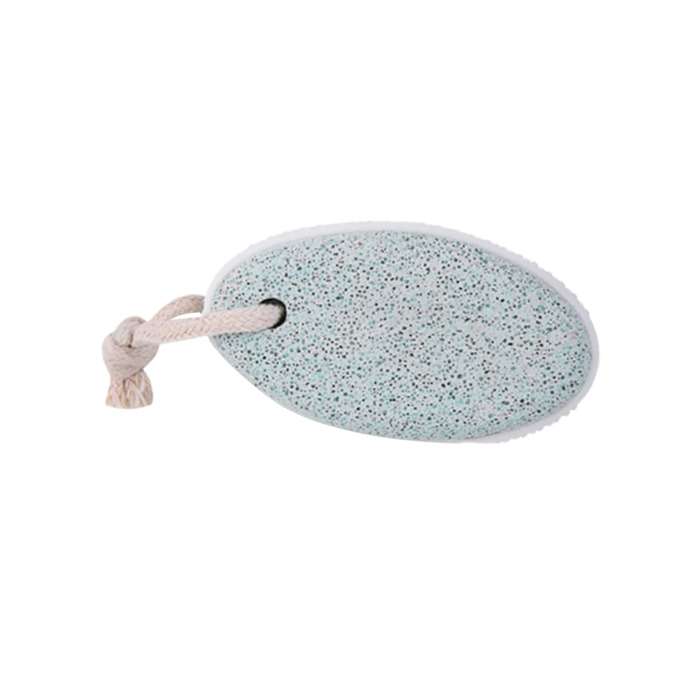 

Volcanic Pumice Stone Oval Foot Grinding Tool Dead Skin Remover Callus Removal Scrubber Pedicure Foot Care Pink Nail