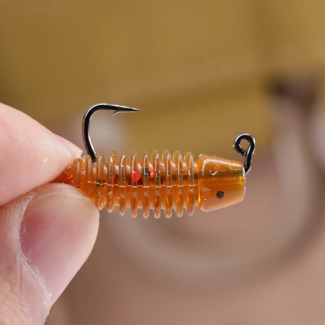 FishTrip 90 درجة تهزهز رئيس هوك الصيد طويلة عرقوب مزورة تهزهز السنانير المياه المالحة أبردين تهزهز السنانير جولة بيند قالب معالجة