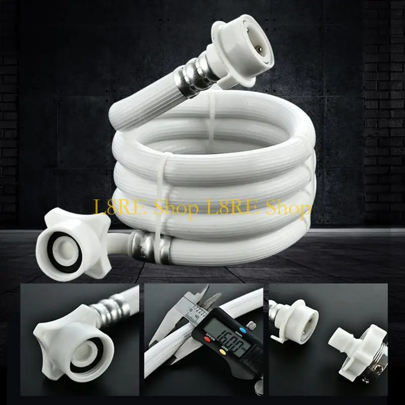 L8RE Washing Machine Water Inlet Hose PVC Anti-explosion Thicken Washer Water Pipes