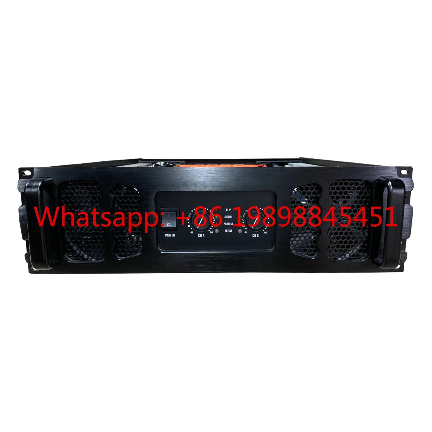 Channel Ch 3U W Professional Stereo Power Amplifier Amplifier Stage Performance High Quality Audio 2-Channel AMP Class