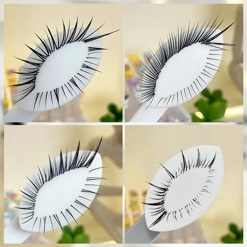50/10 Stuks Zachte Herbruikbare Wimper Extension Pads Lash Lifting Training Spons Voor Beginners Valse Wimpers Praktijk Makeup Tools