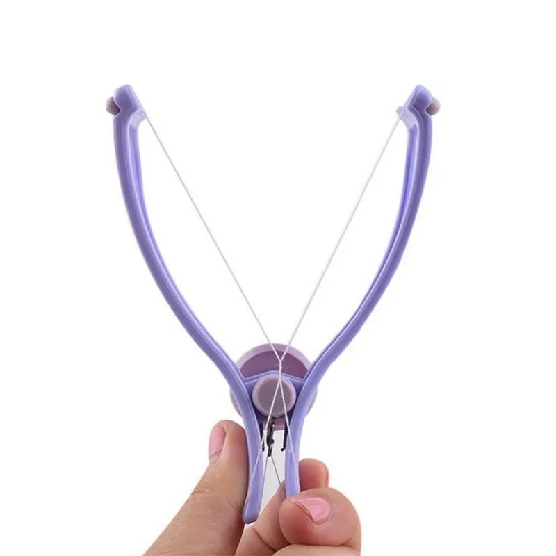 Hot Portable Mini Women Facial Hair Remover Spring Threading Epilator Face Cheeks Eyebrow Epilator Tools