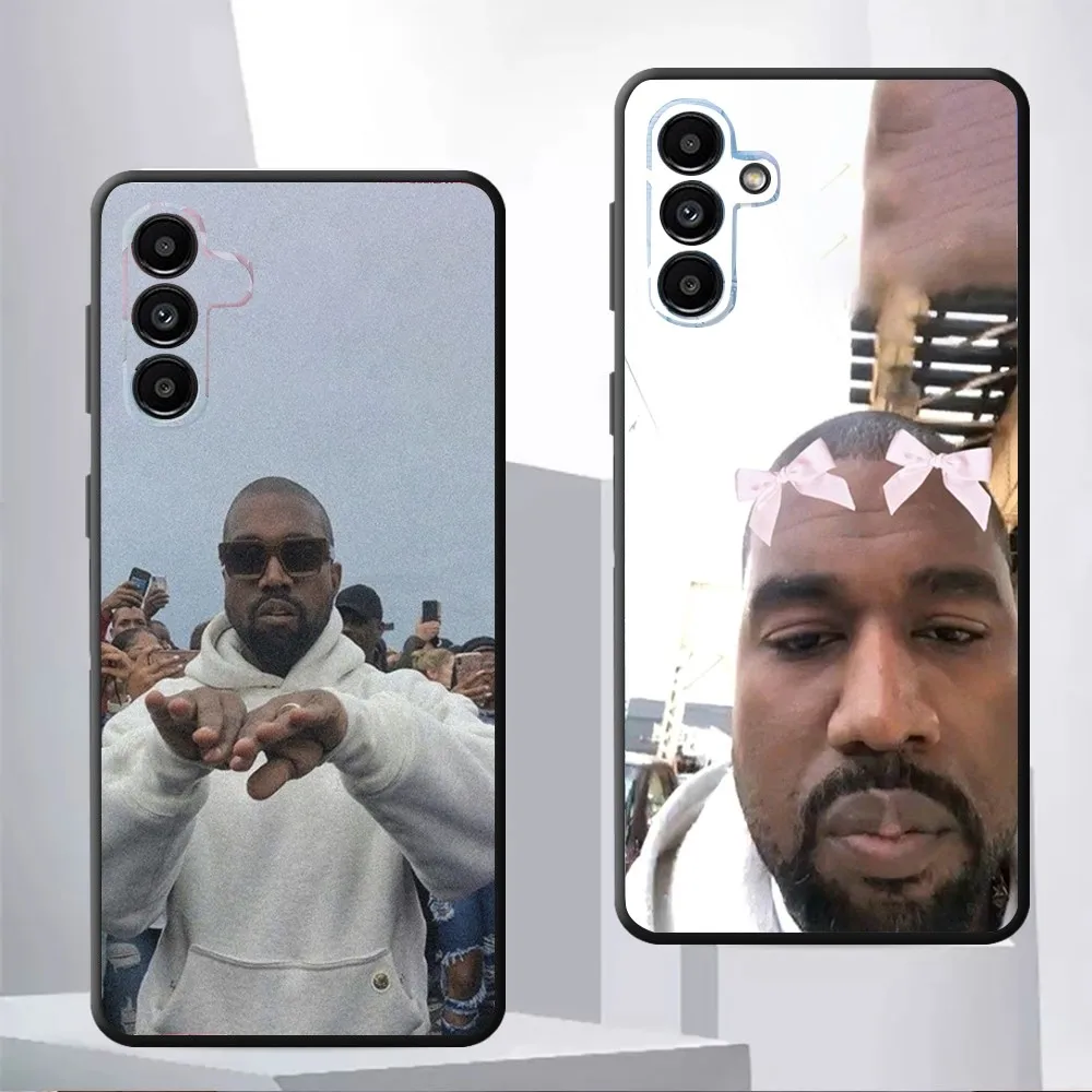 Funny K-Kanye West Ye  Phone Case For Samsung Galaxy A13,21s,22,31,32,52,53,71,80,91 Black Soft Cover