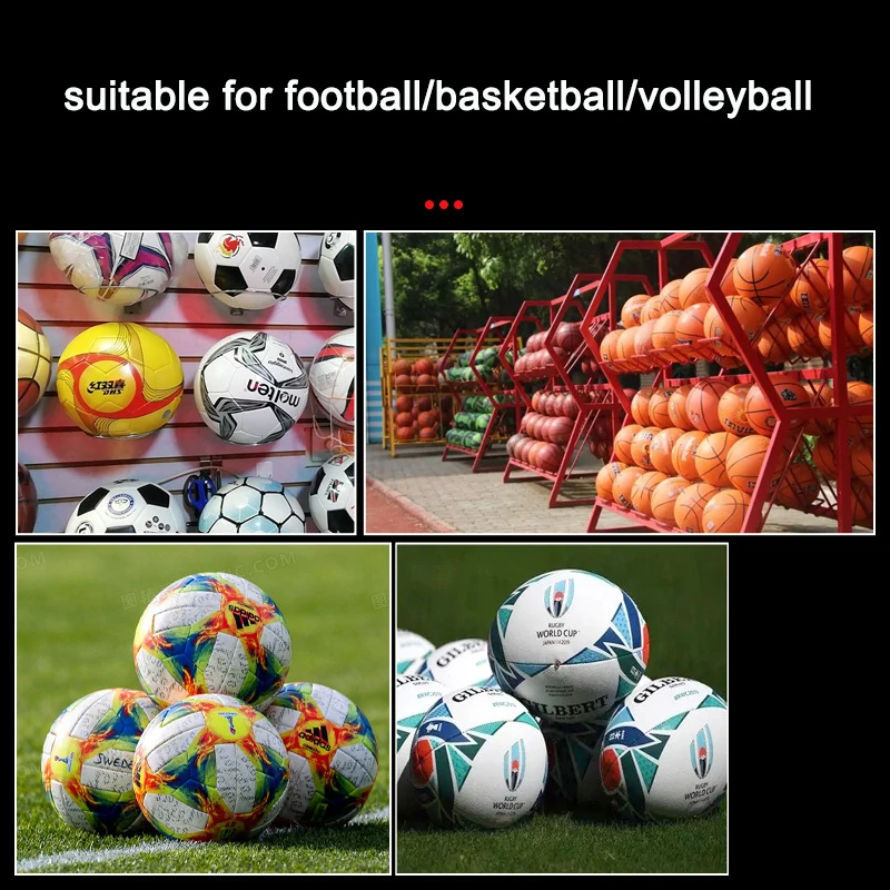 Sac de rangement pour basket-ball, contient 12 balles, sac en maille Portable, sac de rangement pour basket-ball, football, volley-ball, sac en maille de grande capacité