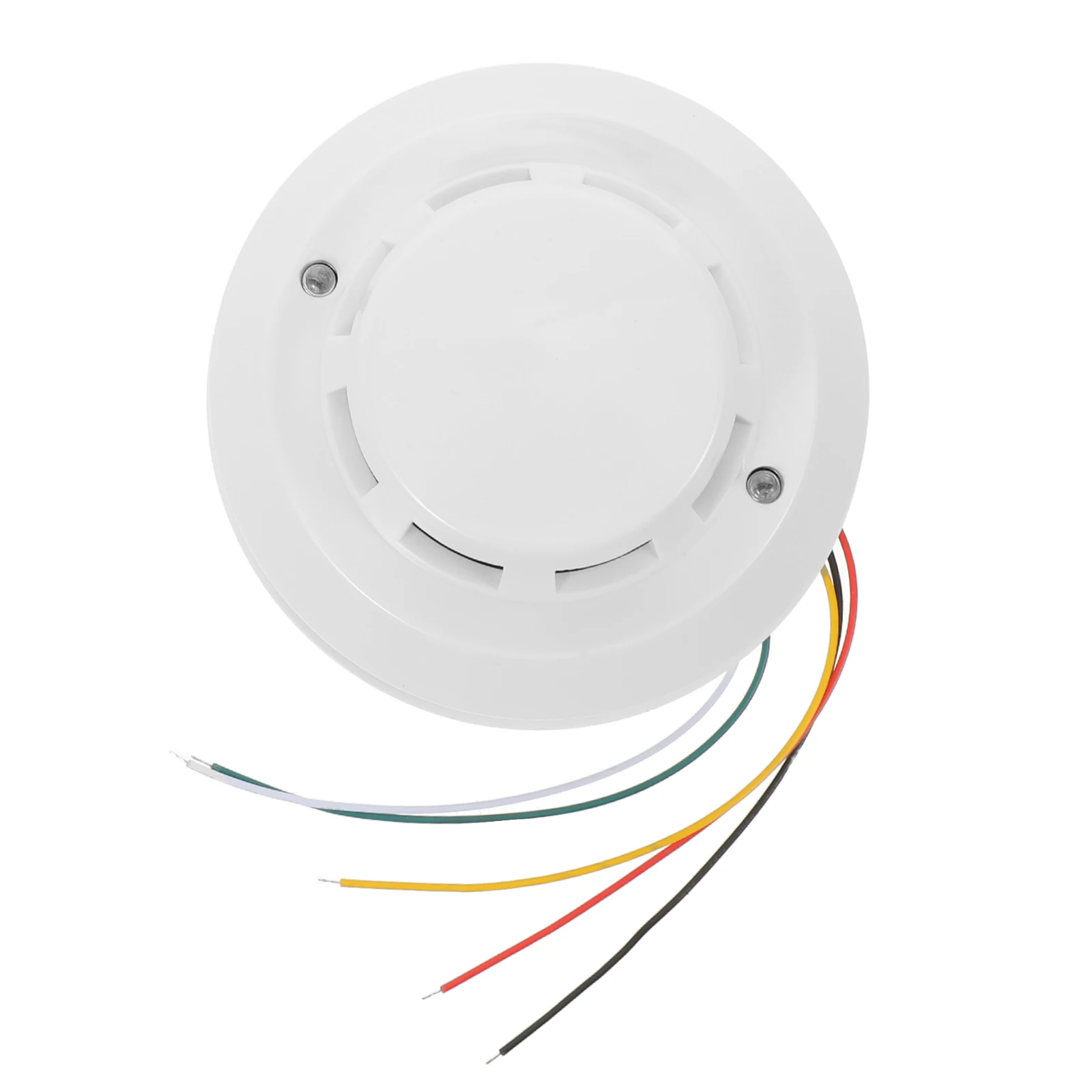 

Photoelectric Wired Smoke Hardwired Fire Alarm Ceiling Wall Mount Fire Safety Device for Home Commercial