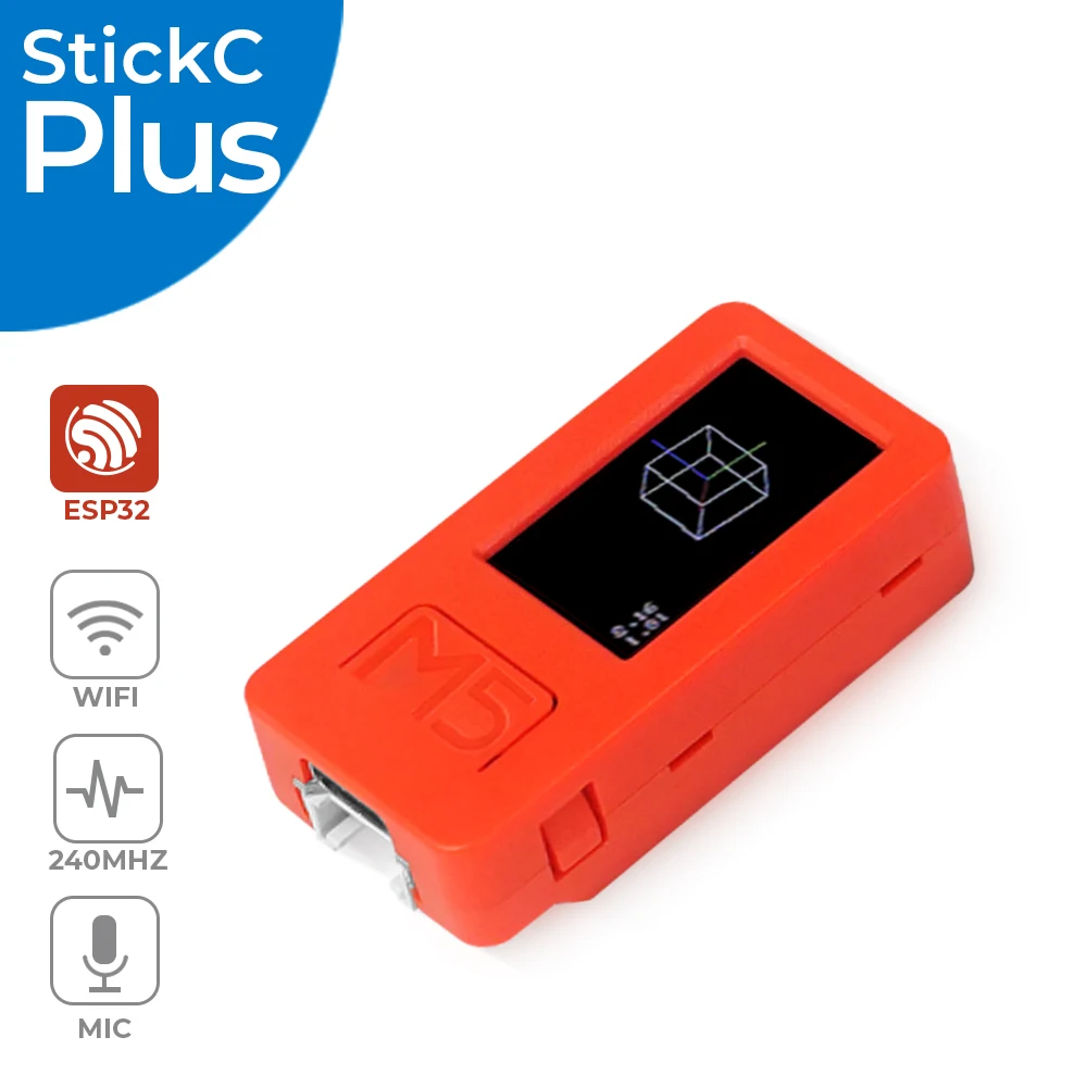 M5Stack Oficial M5StickC PLUS ESP32 Mini IoT Kit de desarrollo