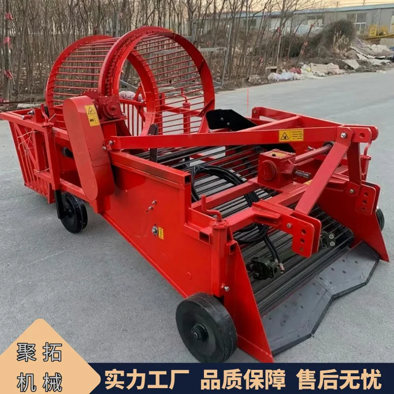 

Jutuo Rear-Mounted Residual Film Recycle Machine, Cylindrical Mulch Collector, Waste Mulch Retractor